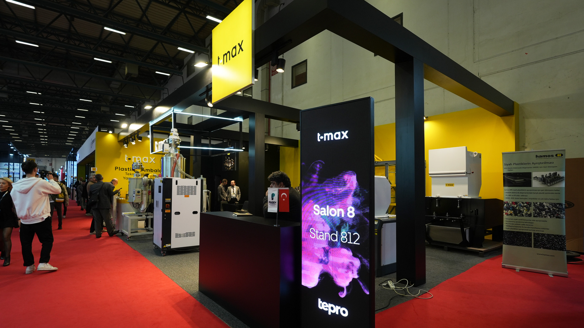 T-MAX Process and Auxiliary Equipment at the Plast Eurasia 2023 Fair